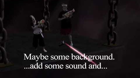 Production Path test - greenscreen+motion tracking+compositing