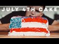 July 4th American Flag Cake