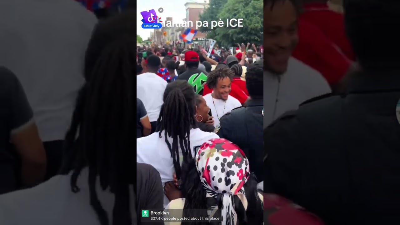 Haiti🇭🇹Vs ￼ice ￼Over 300000 Haitian face prospect of being sent back home. 