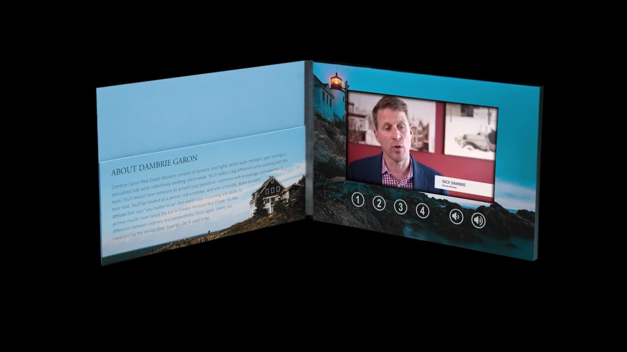 DAMBRIE GARON: Innovative Video Brochures