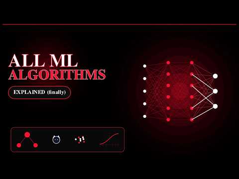 All Machine Learning algorithms explained in 17 mi