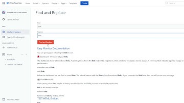Easy Find and Replace Demo Video