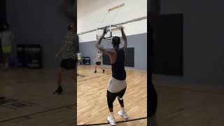 Nick Wiggins can flat out shoot it!! Off the glass too 😳 #shorts