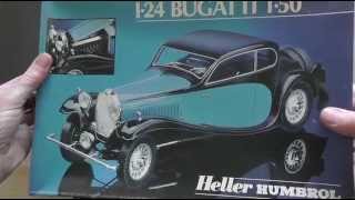 Heller Humbrol Bugatti T-50 1/24 scale