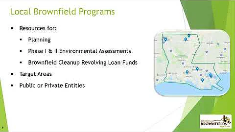 Brownfields 101 - Part 2.1: Accessing Brownfield Resources
