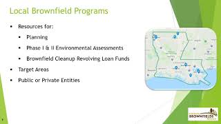 Brownfields 101 - Part 2.1: Accessing Brownfield Resources