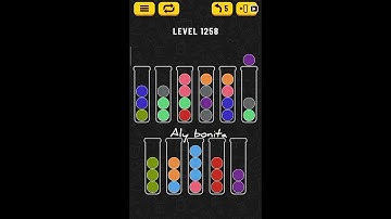 ball sort puzzle level 1258