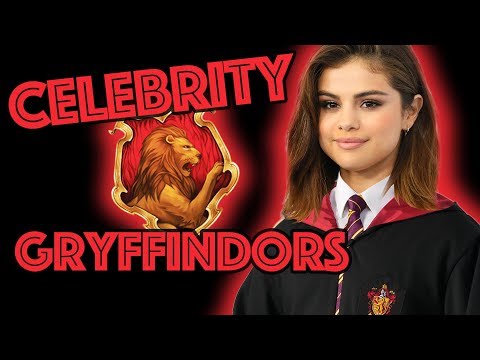 Gryffindor Celebrities sorted by Pottermore!
