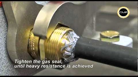 CMP Products - E1FU Cable Gland - Braid Cable - Direct Make Off