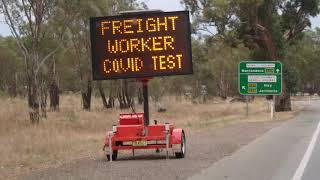 2015 Vermac Rs320 Solar Powered Mobile Led Message Board