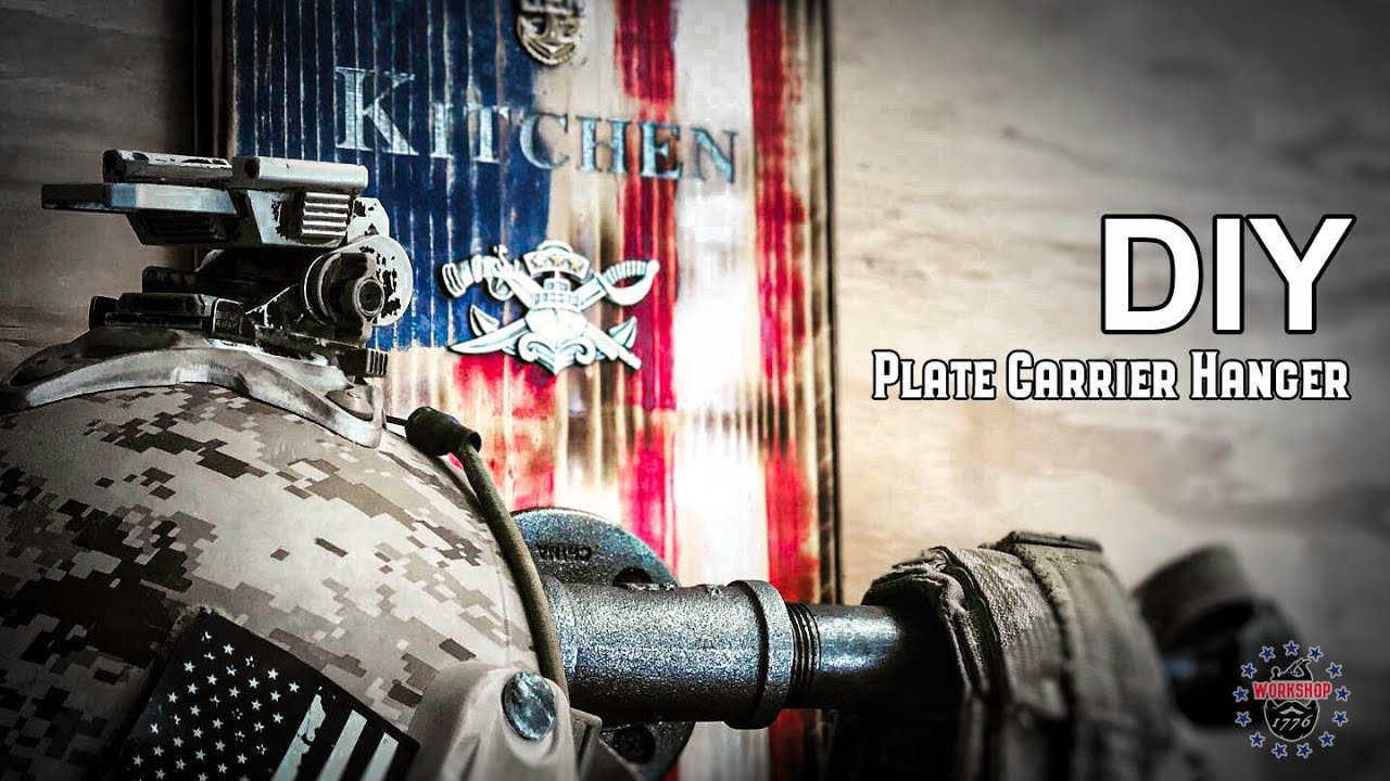 How To Make a Plate Carrier/Body Armor Hanger 