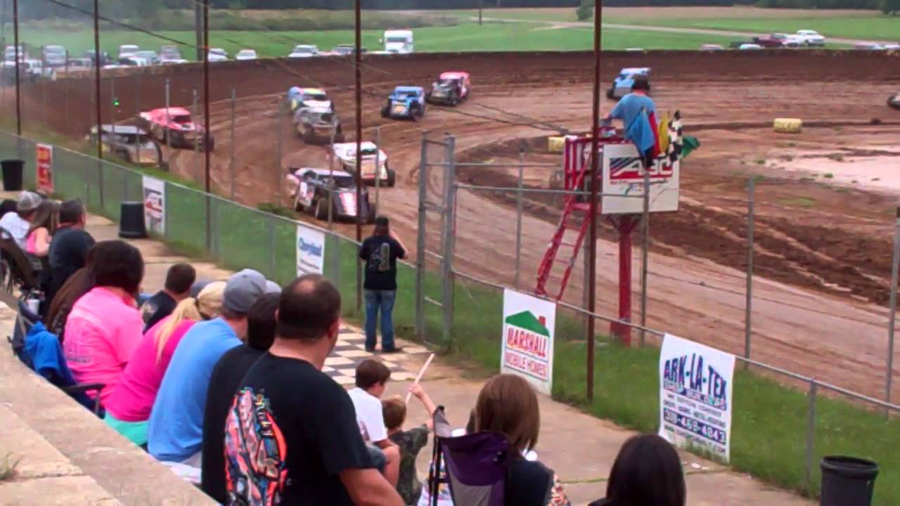 boothill speedway start of the modified feature YouTube