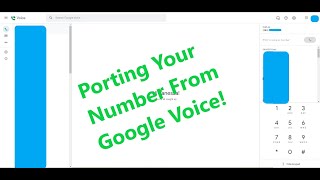 Port Google Voice Phone Number to Another Carrier