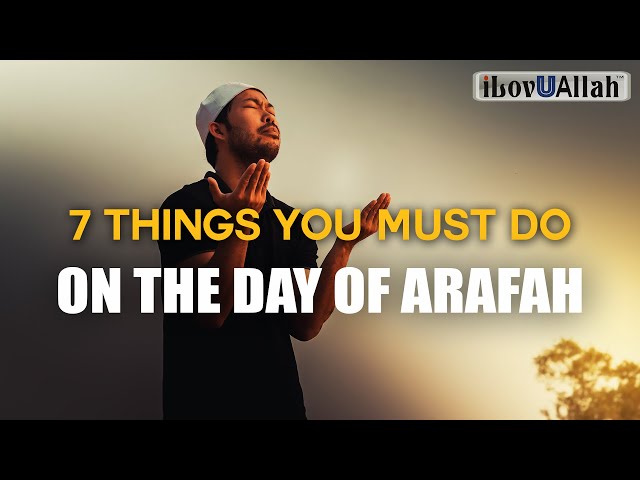 Spending day of Arafah with doa