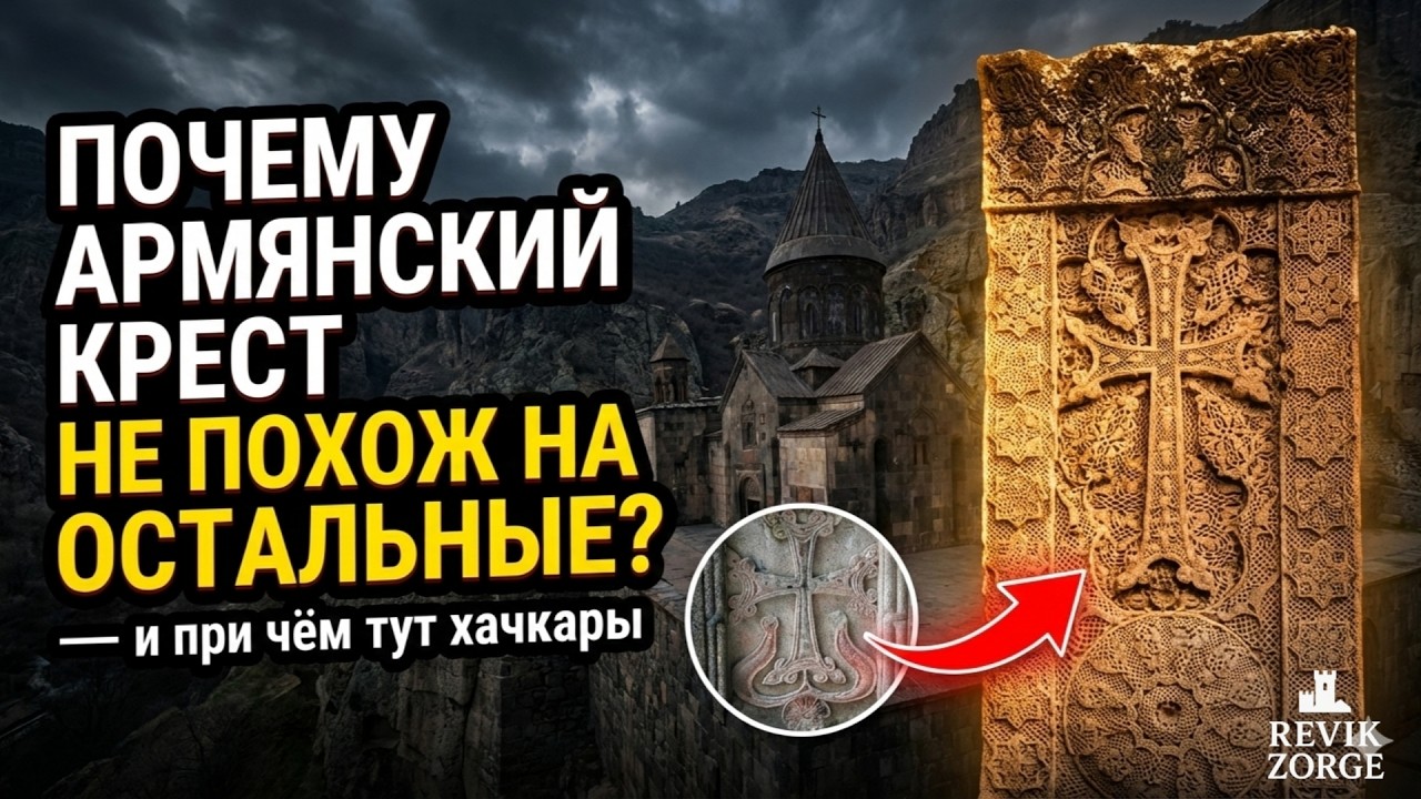Почему армянский крест не похож на остальные — и при чём тут хачкары