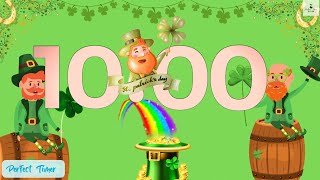 10 minute Countdown Timer | St  Patrick's Day | Music by Perfect Timer 423 views 2 months ago 10 minutes, 4 seconds