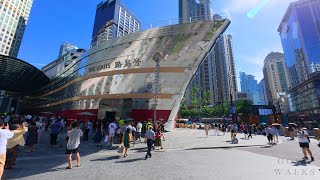 Exploring Nanjing West Road  Shanghais Stylish Street Walk    4k