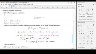 2413-13-3A Definite Integrals by Substitution 1