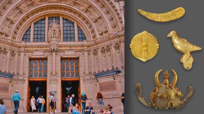 Britain Museums Loan Looted Royal Gold