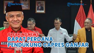 🔵BREAKING NEWS: Rapat Perdana Pendukung Capres Ganjar, Megawati Hadir hingga Boyong Arsjad-Andika