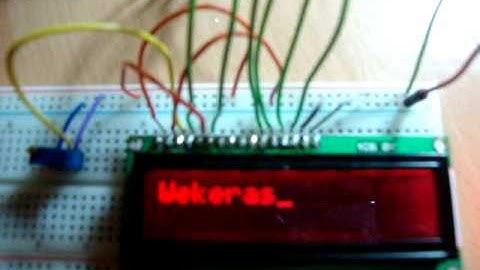 4 3 LCD+Arduino+Cursor