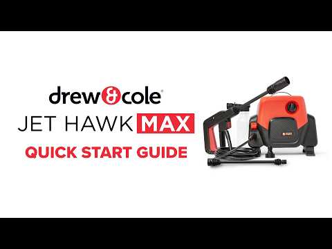 Drew&Cole Jet Hawk Max Quick Start Guide