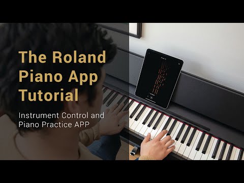 The Free Roland Piano App - 2024 | Tutorial