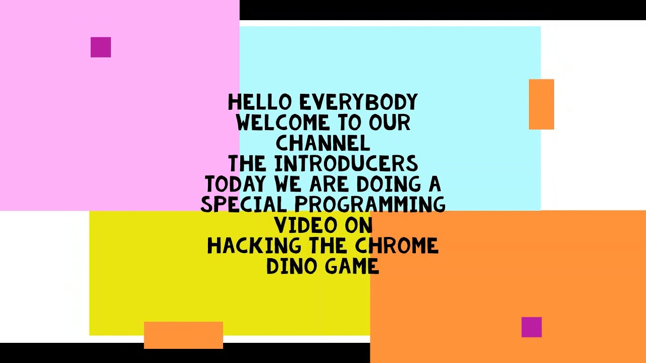 Hack Chrome Dino Game - The Introducers