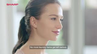 Sharp's New No-holes Tub Washing Machine