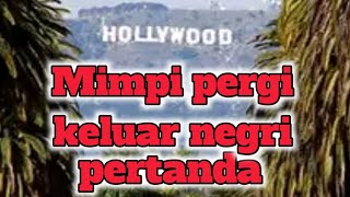 Mimpi kerja di luar negri