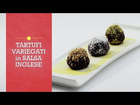 Tartufi variegati in salsa inglese 