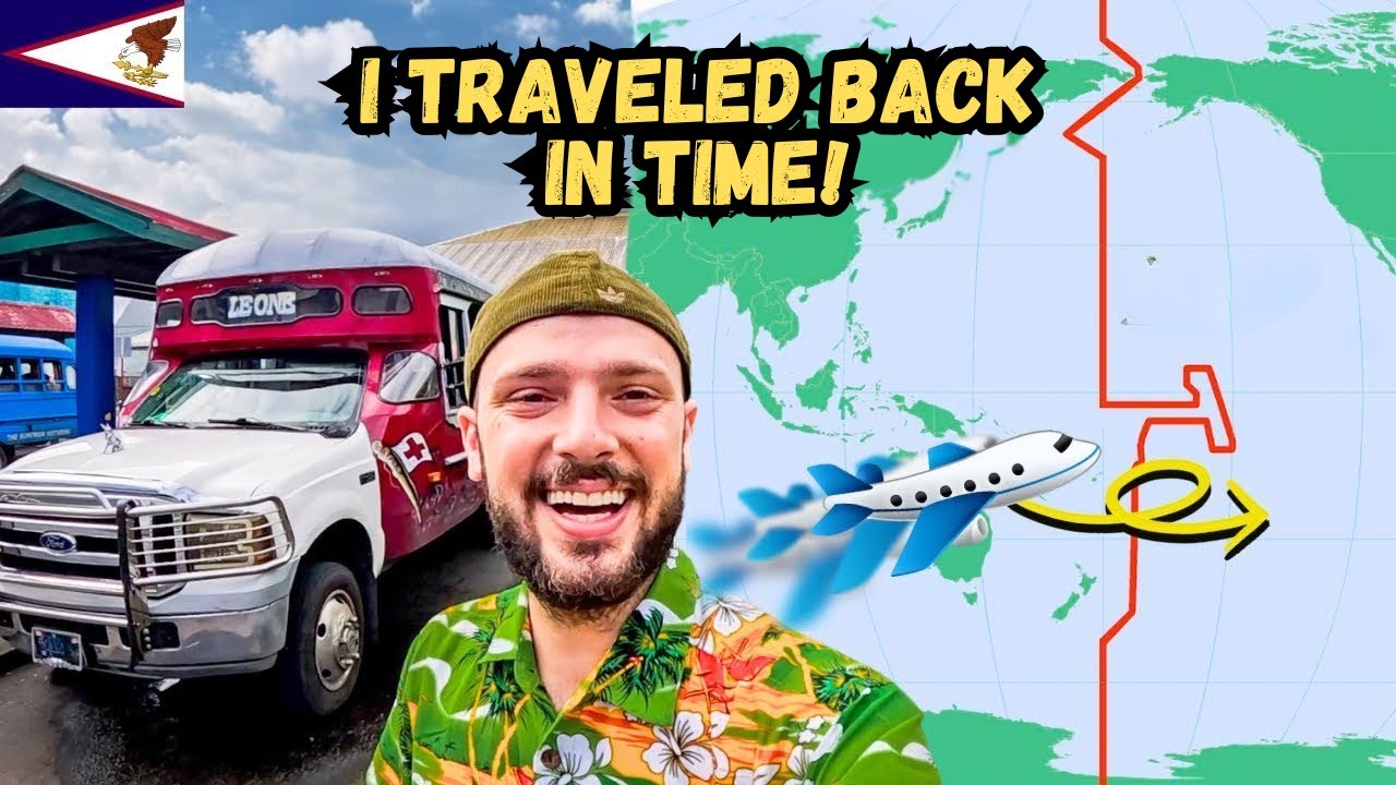 Я пересёк линию перемены дат и вернулся в прошлое! 🇦🇸