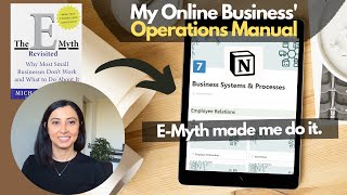 How to Build an E-Myth Operations Manual in Notion [+ Pre-Built Template]