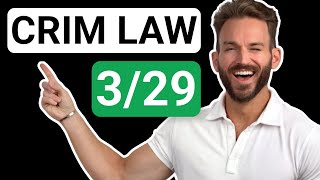 Criminal Law: The Actus Reus Requirement [LEAP Preview]
