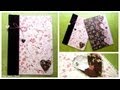 Manualidades para la vuelta al cole: Cómo decorar una libreta con espiral. Tutorial scrapbook