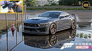 Forza Horizon 6 | Ford Mustang Dark Horse 2024 | Steering Wheel Gameplay screenshot 1