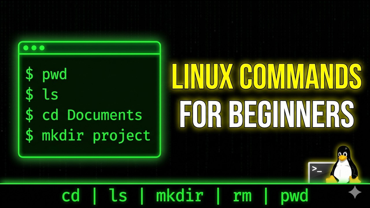 7 Linux Commands Every Beginner Must Know (Full Tutorial) - YouTube