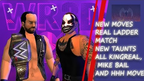 WR3D 21 V2 by Mpoposki RELEASED!!! MITB MATCH, Moves By Kingreal, HHH, Mike, New Features