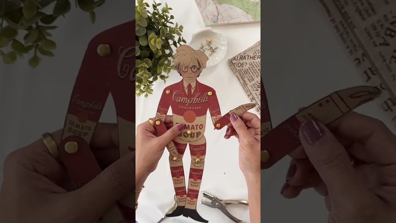Articulated Paper Puppets