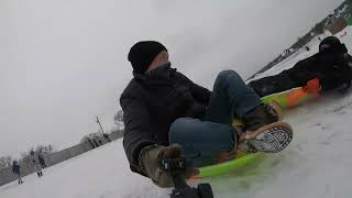 Pike Family Films - Texas Ice Storm Sledding by Darren Pike 14 views 1 year ago 2 minutes, 2 seconds