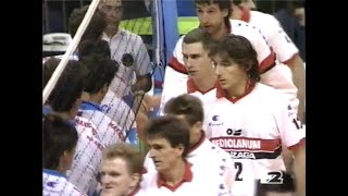 1990 Mediolanum - MAXICONO semifinale camp mondo per club #riportiamoilgrandevolleyaparma