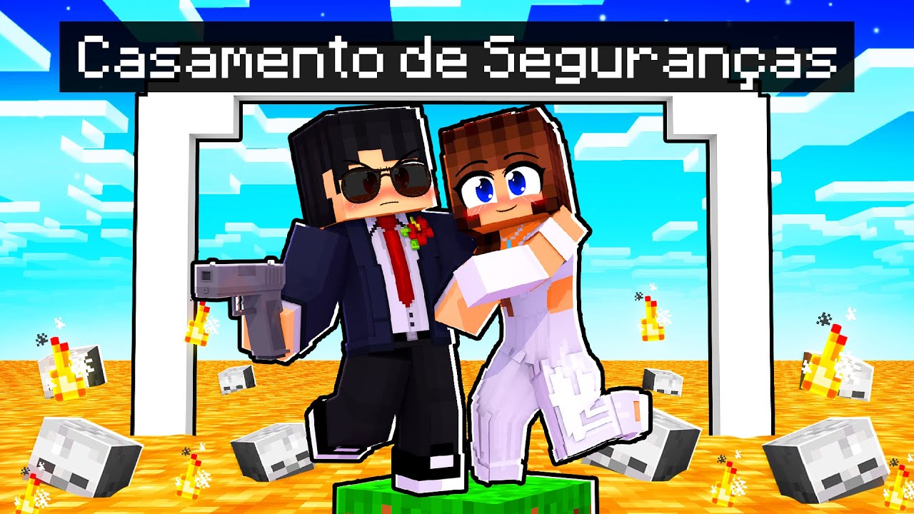 MIIKA se CASOU com o SEGURANÇA em 1 BLOCO no Minecraft ◂Miika▸