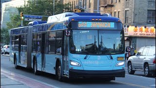 Q44-SBS Bus Announcements to Jamaica. Weekend Service.