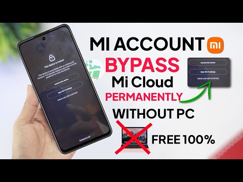 Mi Account Unlock /Solve *Activate This Device Remove Permanently Without PC Free New 100% Working