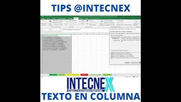 HERRAMIENTA TEXTO EN COLUMNA EXCEL .
