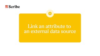 Link an attribute to an external source