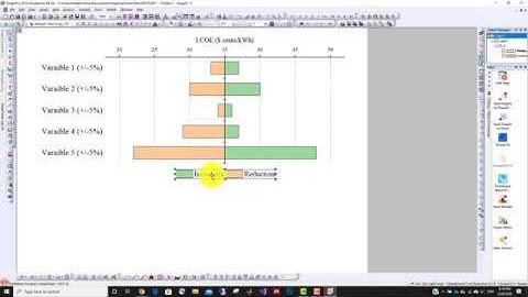 How to plot a Tornado Graph using Origin Pro