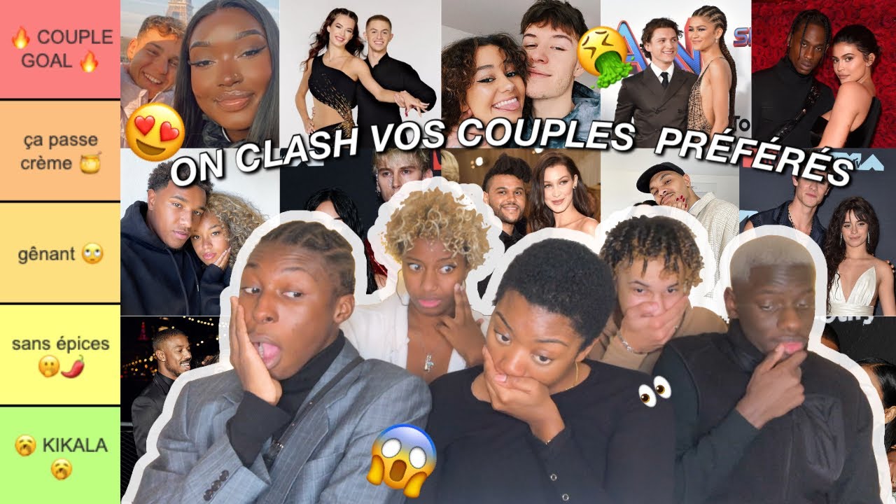 ON CLASH VOS COUPLES PRÉFÉRÉS 👀👀  (ft. Youzy, Samir, Maxine et Junior)