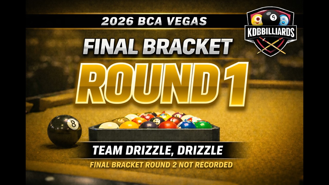 2026 BCA Pool League World Championships – 8-Ball Team Final Bracket Round 1
