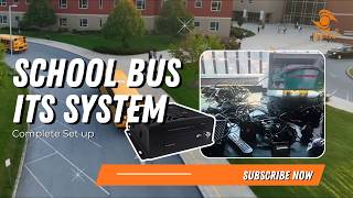 School bus system solution,TV display,LED display,Radar,TMPS,touch screen,station display #QOHO